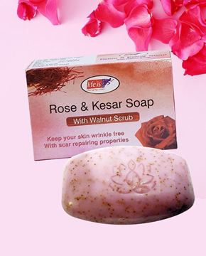 Picture of ROSE & KESAR SOAP